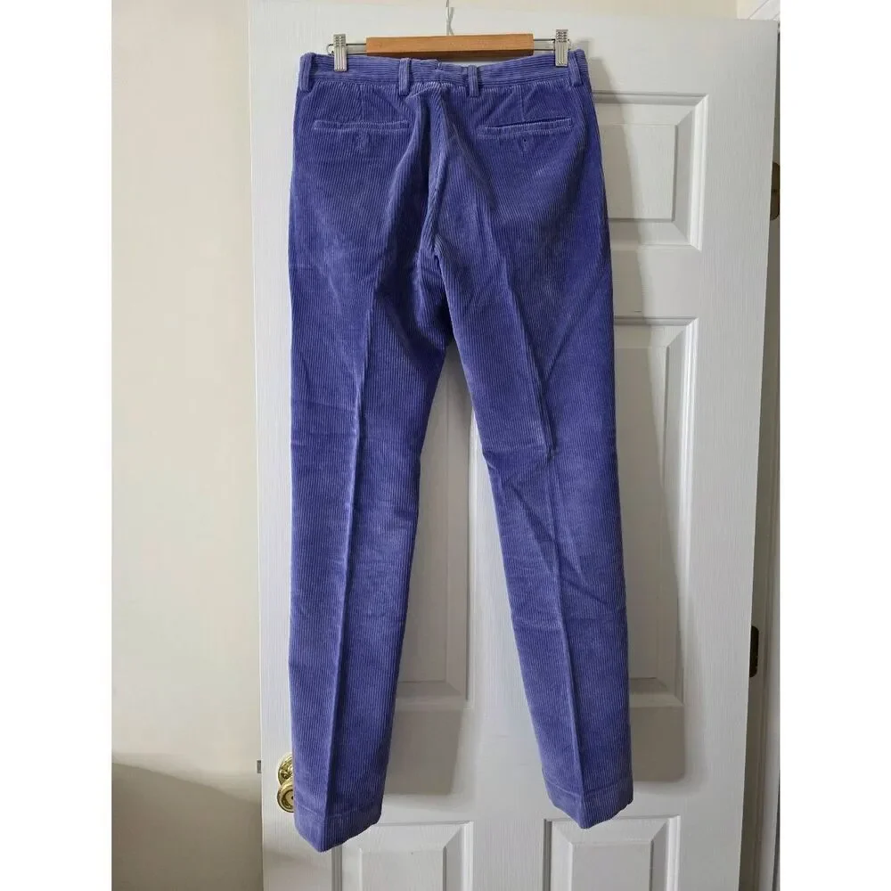 SID MASHBURN Field Pant Lavender Corduroy 31/32 $295